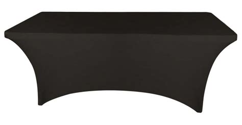 30x72 6 Foot Black Fitted Spandex Table Cover | Banquet tables, Fitted table cover, Table cloth