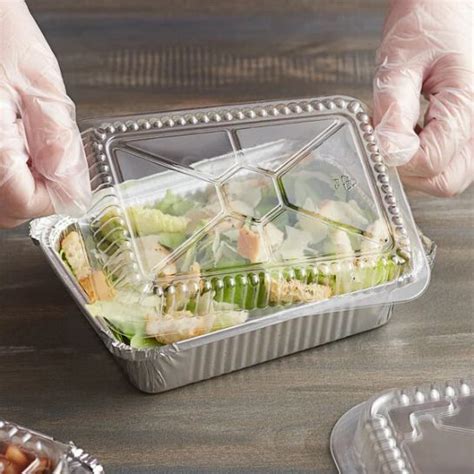 1.5lb Oblong Foil Pan & Lid (10pk) in Disposable Foil Pans from Simplex Trading | Household ...