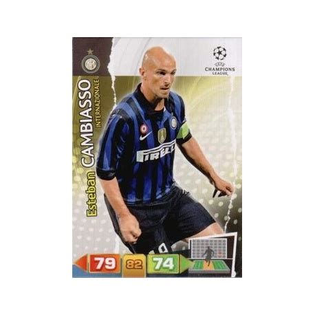 Sale Cards Esteban Cambiasso Inter Milan Panini Adrenalyn XL Champions League 2011 12