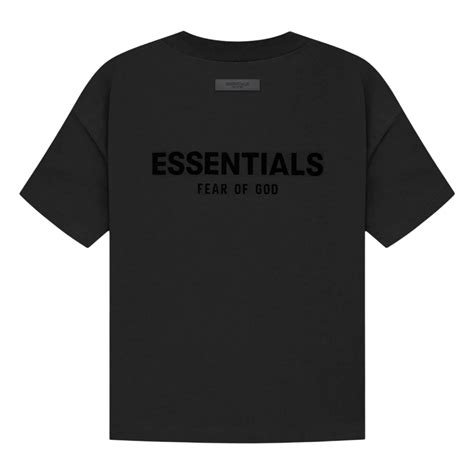 SLUM LTD | Fear of God Essentials T-shirt (SS22) Black