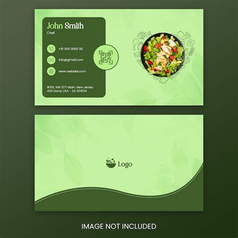 Premium PSD | Modern style business card psd template