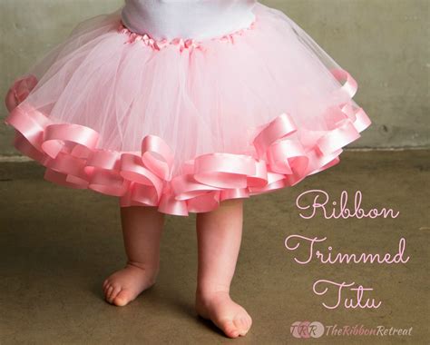Ribbon Trimmed Tutu Tutorial - The Ribbon Retreat Blog