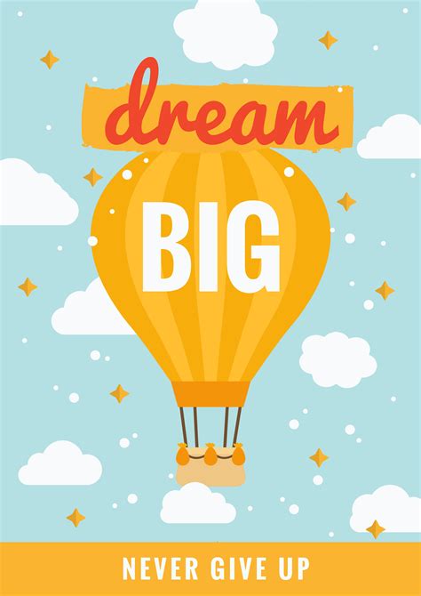 Dream Big Poster Design on Behance