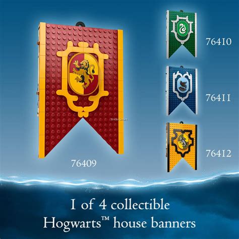 LEGO 76409 Harry Potter Gryffindor House Banner Building Toy Set