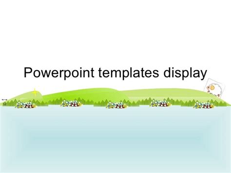 Powerpoint Templates Display (PPT 範本)