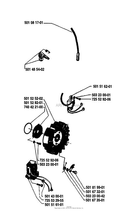 Husqvarna 61 (1987-11) Parts Diagram for Ignition/Flywheel