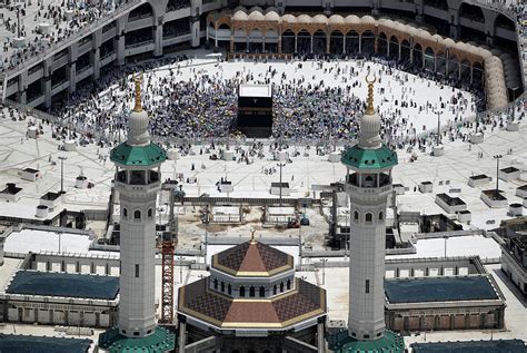 An Aerial View of Kaaba at the Grand Photograph by Umit Bektas - Fine Art America