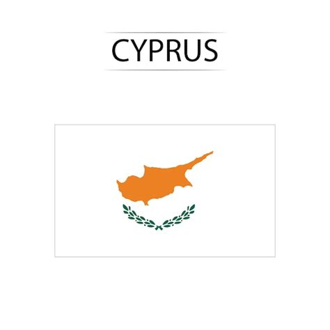 Premium Vector | Cyprus national flag of cyprus