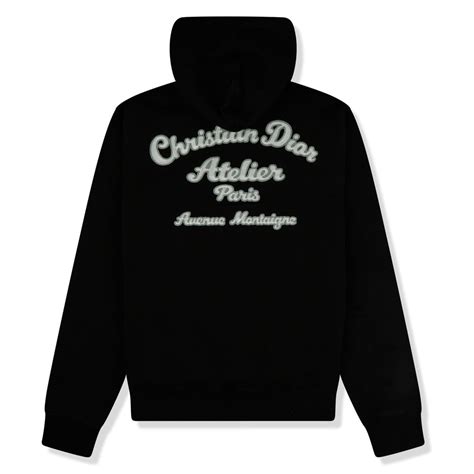 Dior 'Christian Dior Atelier' Black Hoodie | Crepslocker