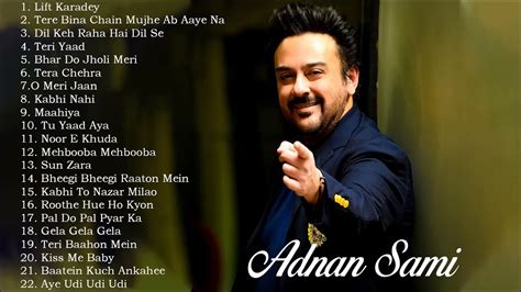 Best Of ADNAN SAMI / Adnan Sami TOP HINDI HEART TOUCHING SONGs - Superhit Album Songs 2021 - YouTube