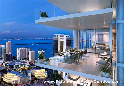 NEW RENDERINGS - Paramount Miami Worldcenter Interiors - Miami Luxury Homes