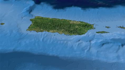 Puerto Rico Satellite Map - Draw A Topographic Map