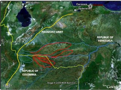 Lobes of sedimentary origin that have formed the Paleo-channels of the... | Download Scientific ...