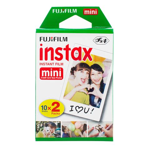 FUJI Instax Mini Film Twin Pack 2x10 sheet - fotoimpex.com analogue photography