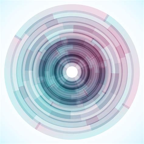 Geometric frame from circles, vector abstract background, wallpaper ...