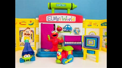 ELMO’S WORLD Sesame Street Rare Toy Playset Opening- - video Dailymotion