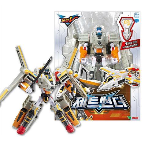 Tobot Jet Thunder Transforming Action Figure Tobot V Season 3 Korean Robot Toy - Action Figures ...