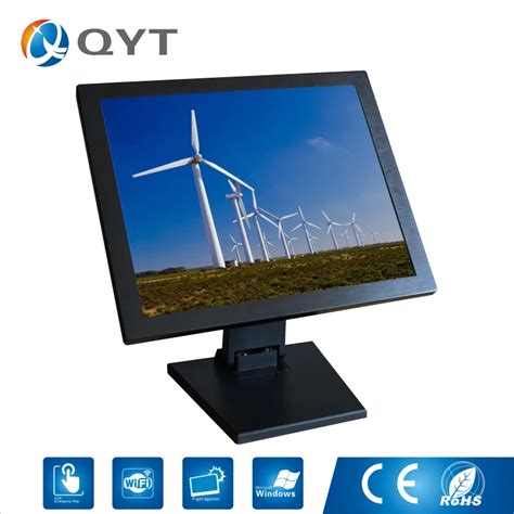 17 inch LCD industrial touch screen display ATM Distop computer touch screen display / touch ...