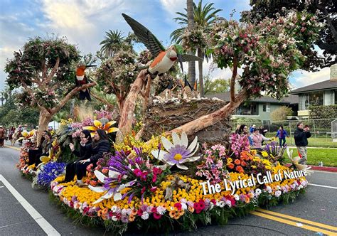 Rose Parade Floats 2024 List - Elene Hedvige