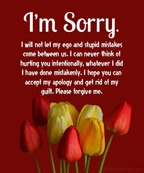 100+ Sorry Messages for Girlfriend to Express Your Apology - WishesMsg