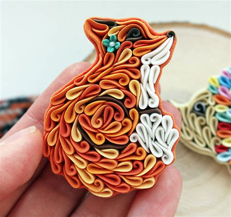 Russian Artist Handcrafts This Polymer Clay Jewelry In Unusual ...