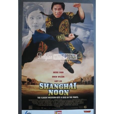 SHANGHAI NOON - Belgian Movie Poster Store