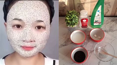 Best Chia Seeds Mask | 😱 I'm Surprised to See Chia Seed Whitening Mask Results - YouTube