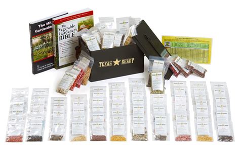 Best Survival Seed Bank Vaults kits Non-gmo Seeds Prepper Supplies | Seed bank, Prepper supplies ...