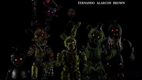 Fnaf 3 Jumpscares attack by sebastian712 on DeviantArt