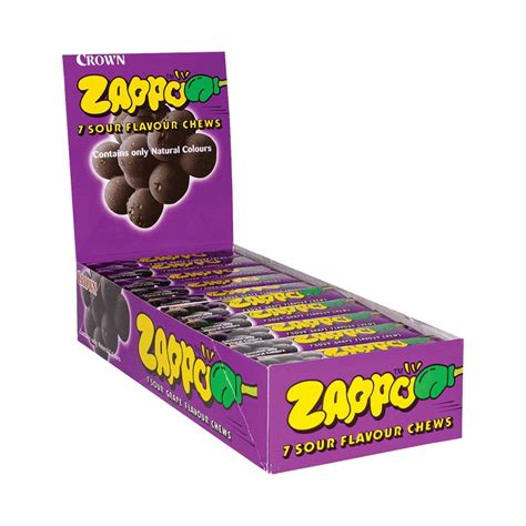 Zappo Grape 26g — Joys Delights Lolly Shop Online