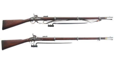 Two Civil War Era British Pattern 1853 "Enfield" Rifle-Muskets | Rock Island Auction