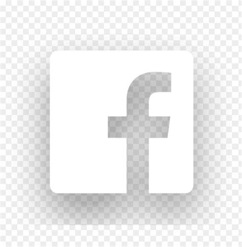 facebook logo white PNG image with transparent background | TOPpng