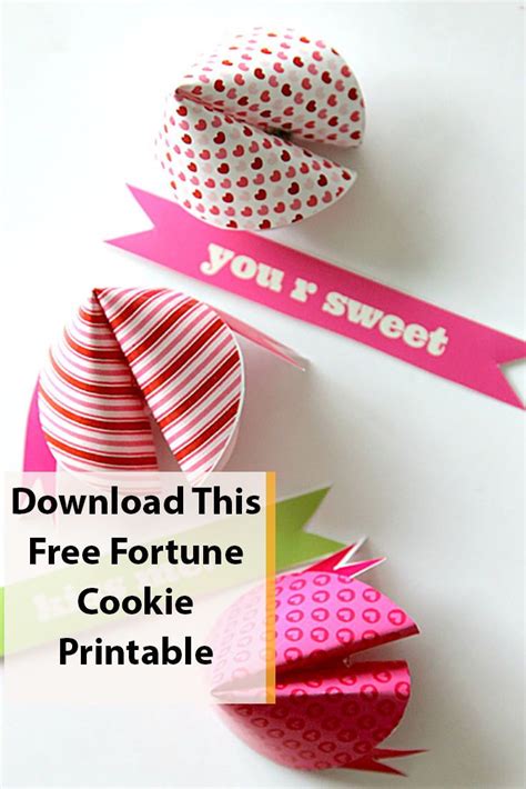 Fortune Cookie Printable: Free Valentines Day Fortunes! - Momdot.com ...