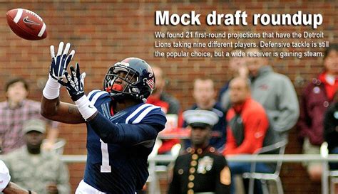 Detroit Lions mock draft roundup: Popular choice emerges and a WR pick gains momentum - mlive.com