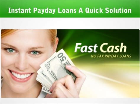 Fast cash payday loan