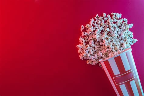 Popcorn background for cinema concept | Free Photo