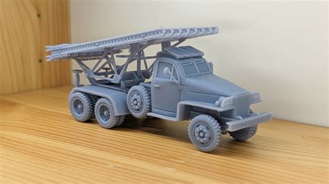 BM-13N Katyusha on STUDEBAKER US6 (US, WW2, Lend-Lease) - Wargaming3D