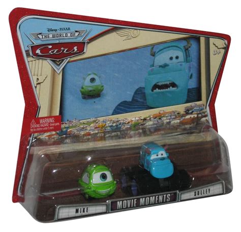 Disney Pixar Cars Movie Moments Mike & Sulley Monsters Inc Car Toy Set ...