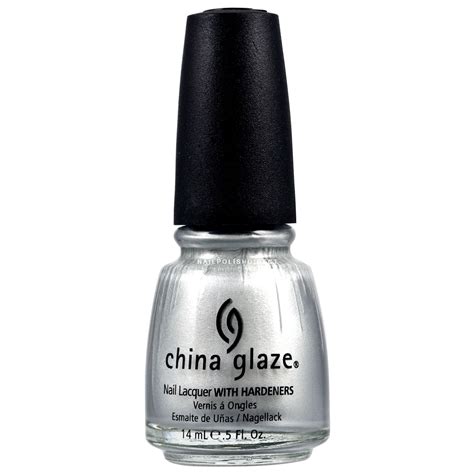 China Glaze Nail Polish - Platinum Silver (77051) 14ml