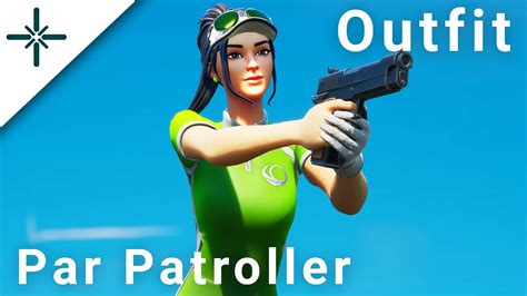 LEAKED "Par Patroller" Fortnite Skin Gameplay - YouTube