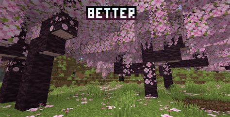 Better cherry tree - Minecraft Resource Pack