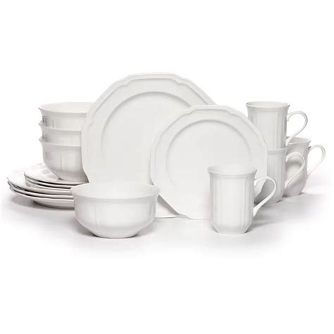 Mikasa Antique White 16-pc. Dinnerware Set