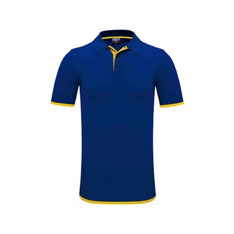 Navy Blue Yellow Two Tone Golf Shirt - Golf Shirts South Africa ...