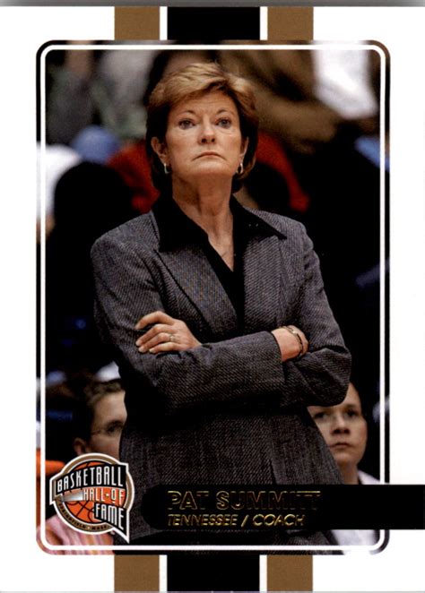 Pat Summitt Basketball Price Guide | Pat Summitt Trading Card Value ...