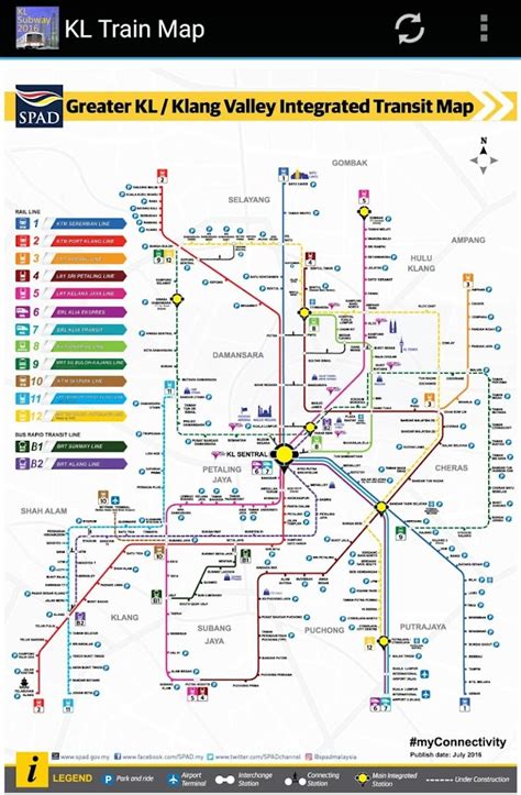 Kuala Lumpur KL MRT Train Map 2018 - Android Apps on Google Play