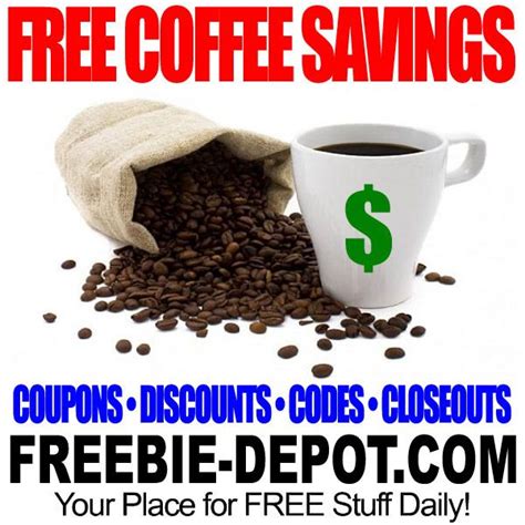 FREE Coffee Coupons - FREE Printable Coupons - FREE Coffee Discounts and Savings - K-Cup Coupons ...