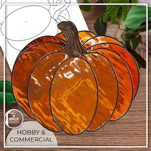 PATTERN Charming Pumpkin Stained Glass Pattern PDF - Etsy