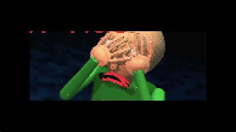 baldi crying conputer game - YouTube