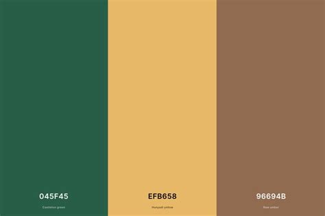 Emerald Green and Gold Color Palette | Green hex code, Color palette design, Green colour palette