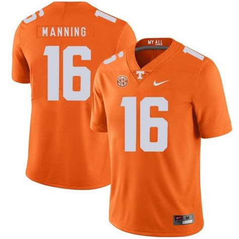 Tennessee Volunteers Peyton Manning Jersey – US Sports Nation